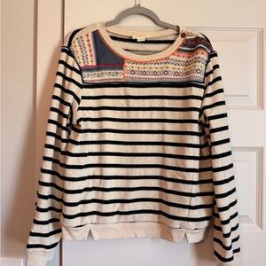 Anthropologie sweatshirt. Size large.